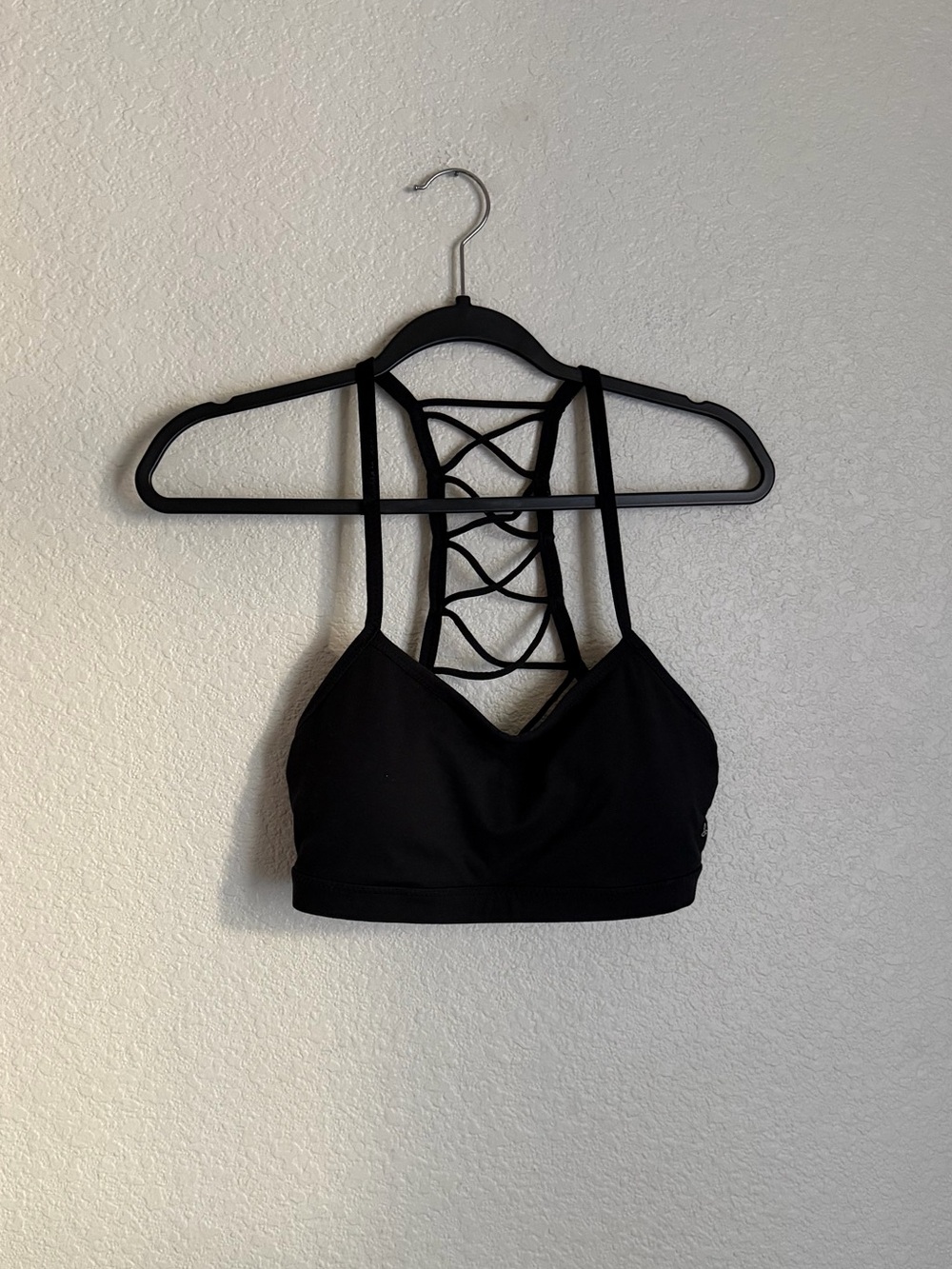 Prana Isaline Strappy Sports Bra M Black - Picture 3 of 9